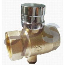brass magnetic lockable ball valve